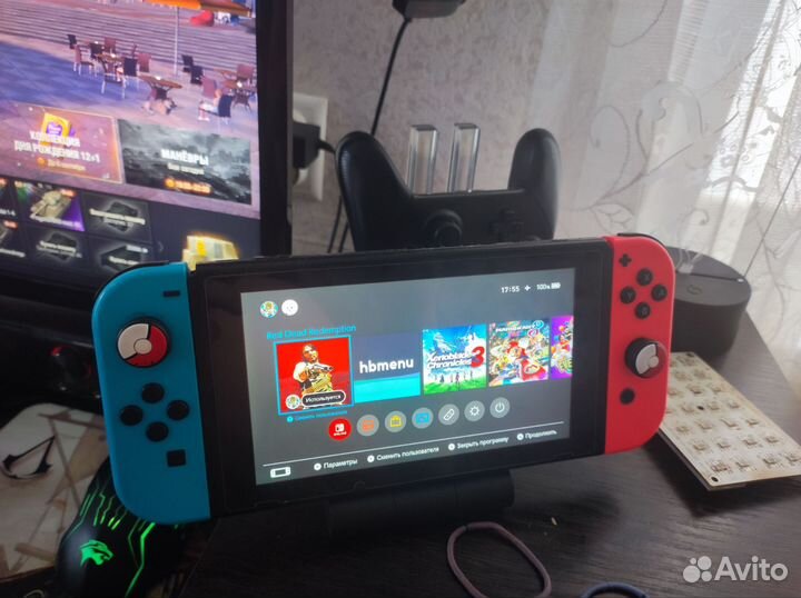 Nintendo switch прошитая чип