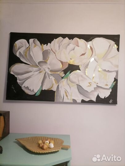 Картина маслом на холсте большая