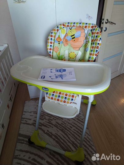 Стул для кормления chicco polly 2 в 1