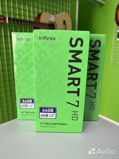 Infinix Smart 7 HD, 2/64 ГБ