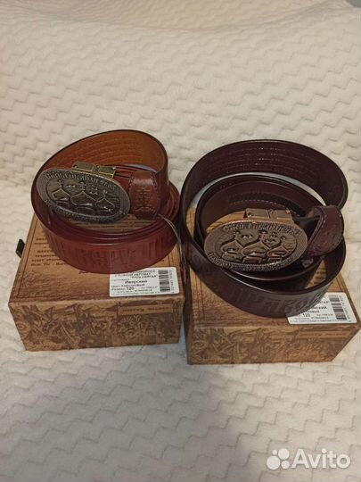 Ремень Великоросс новый 120 раз нат кожа автомат