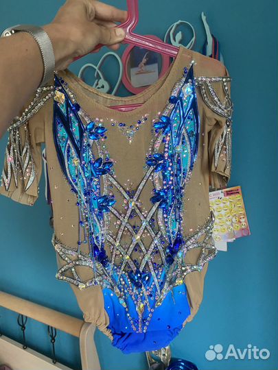 Купальник для художественной гимнастики 130-145