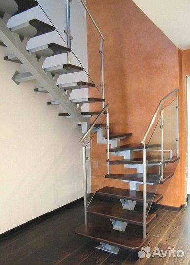 Металлические каркасы для лестниц