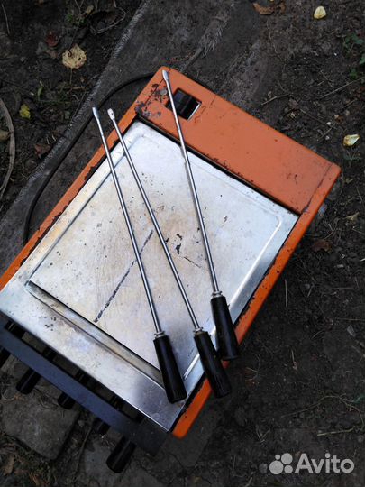 Электроплита+электрошашлычница