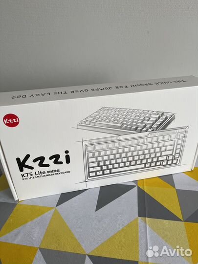 Игровая механическая клавиатура KZZi K75 Lite