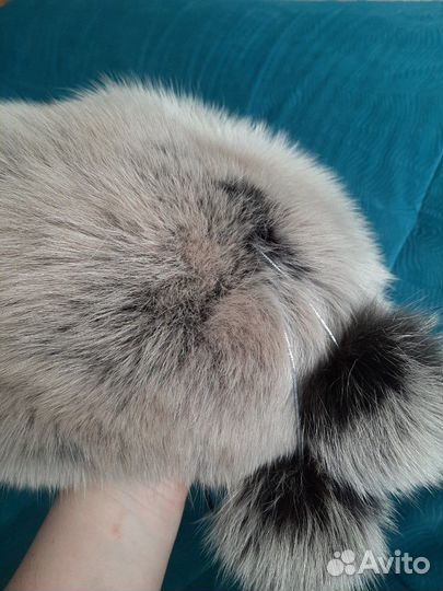 Шапка из меха песца