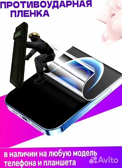 Гидрогелевая пленка vivo любая модель