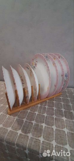 Набор тарелок luminarc (4 шт + 4 шт)