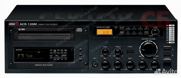 Усилитель с CD/MP3 чейнджером и тюнером inter-M AC