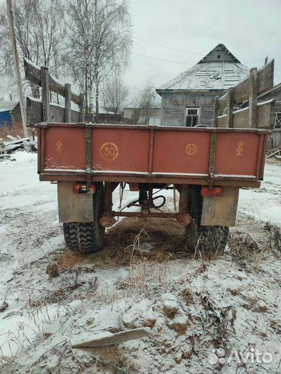 Ставим телегу под мусор