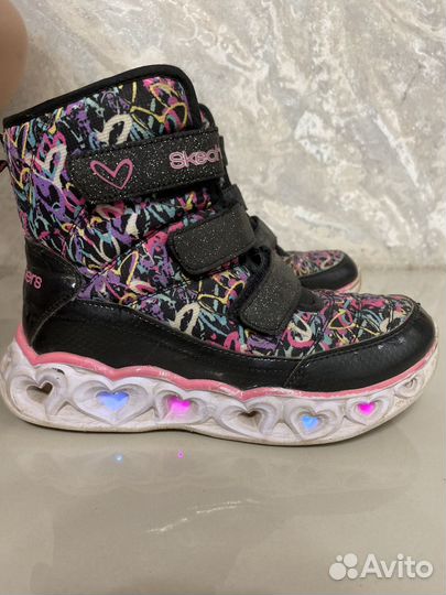 Ботинки демисезонные для девочки 35 размер