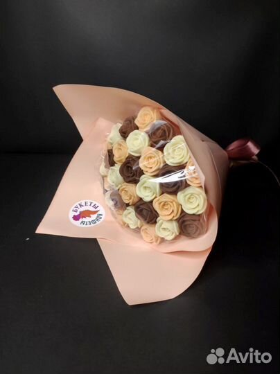 Букет из 2 видов шоколада - 29 шт