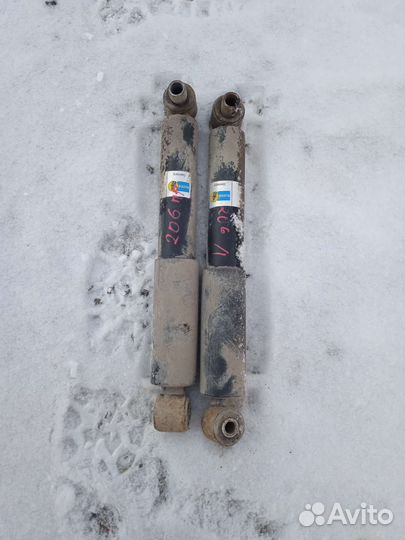 Амортизаторы задние Peugeot 206 Пежо 206