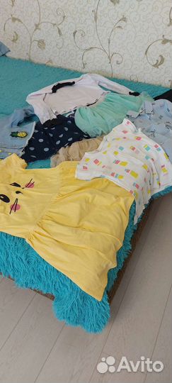 Детские вещи пакетом для девочек 122 128