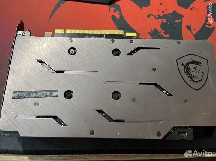 Видеокарта msi gtx 1660 ti 6gb gaming x
