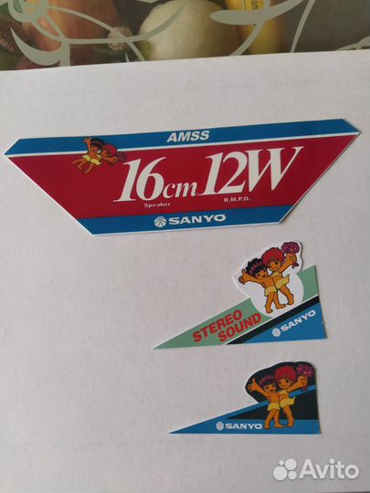 Наклейки sanyo