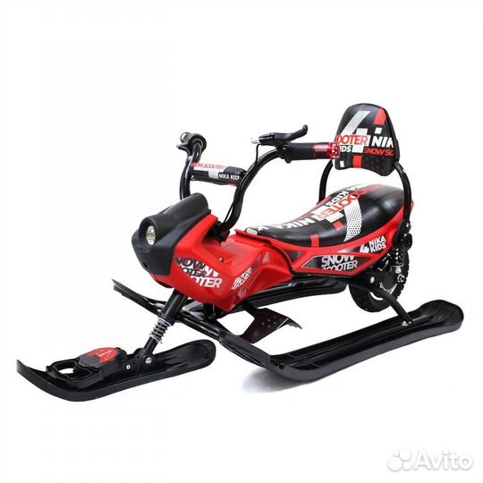 Электро снегокат Snow Razor Moto red