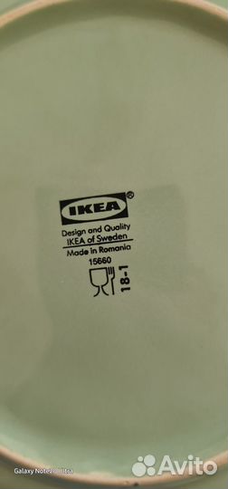 Посуда IKEA тарелки набор