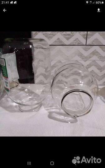 Стеклянные банки разные