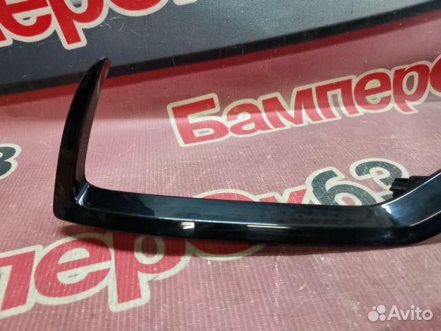 Накладка бампера задняя левая Toyota Land Cruiser