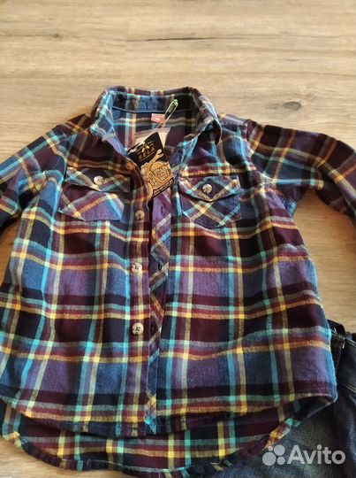 Новая рубашка на мальчика
