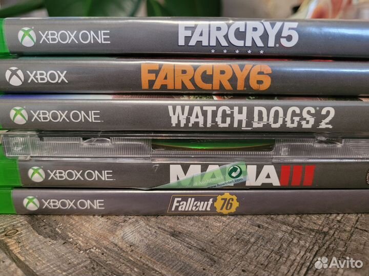 Игры на xbox one (far cry 5, star wars,mafia 3)