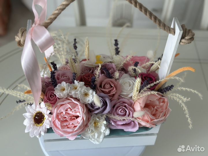 Мыльные цветы