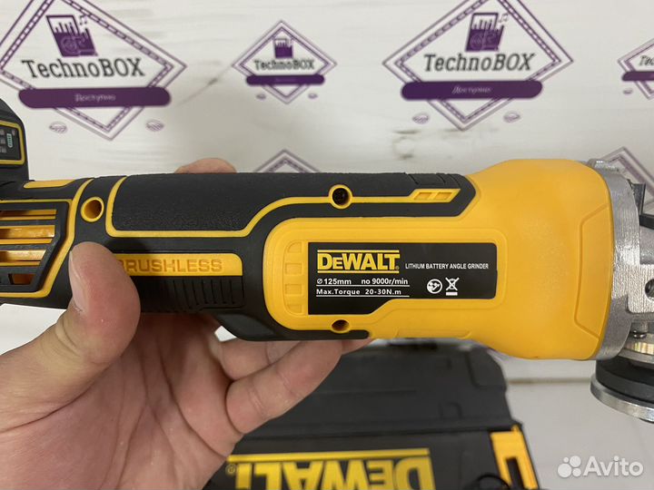 Ушм болгарка DeWalt аккумуляторная