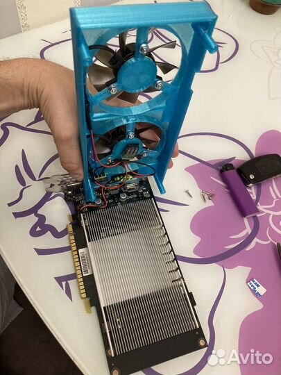 Видеокарта gtx 1050 ti palit dual