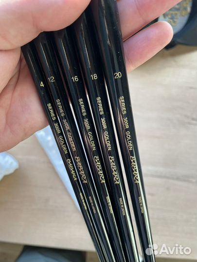 Набор кистей для акварели Hwahong babara 300R