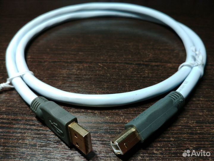 Supra USB 2.0 A-B 1.0m (Ice Blue)