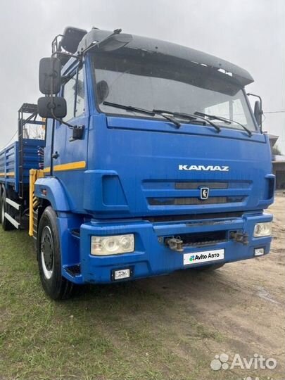 КАМАЗ 65117 с КМУ, 2018