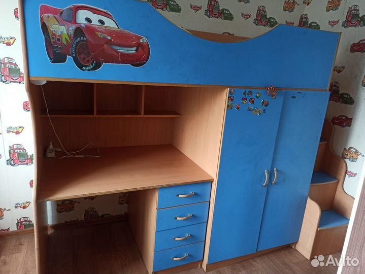 Детская кровать чердак
