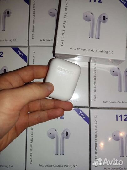 Беспроводные наушники i12 tws