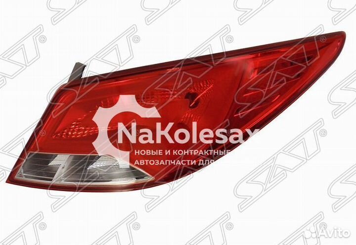 Фонарь задний hyundai solaris 14-17 RH 4D