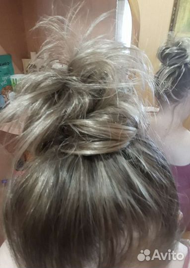 Шиньон резинка