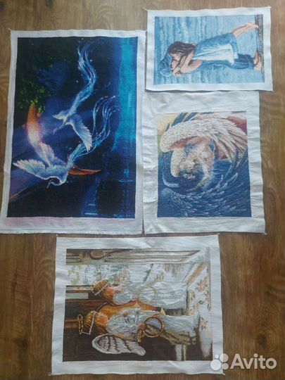 Картина вышитая крестиком