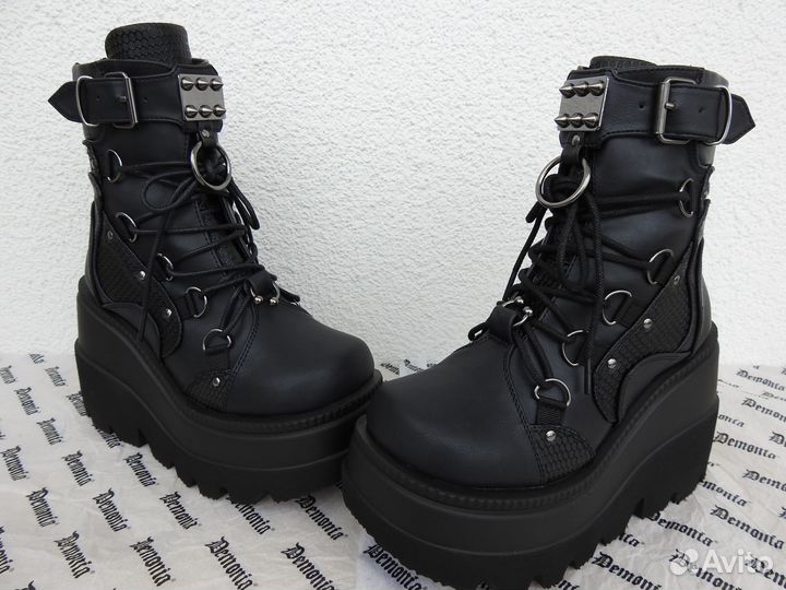 Ботинки Demonia Shaker 60 оригинал новые всесезонн