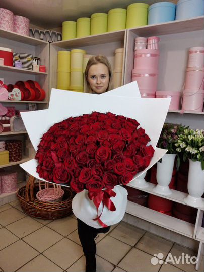 101 роза эквадор