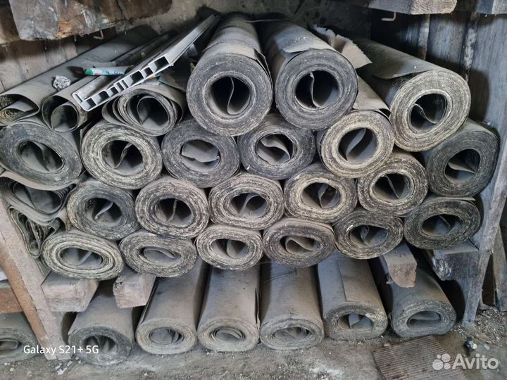 Рубероид новый