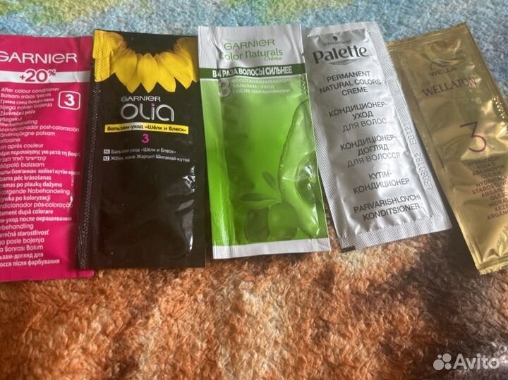 Бальзамы из красок Garnier, Wellaton, Palette