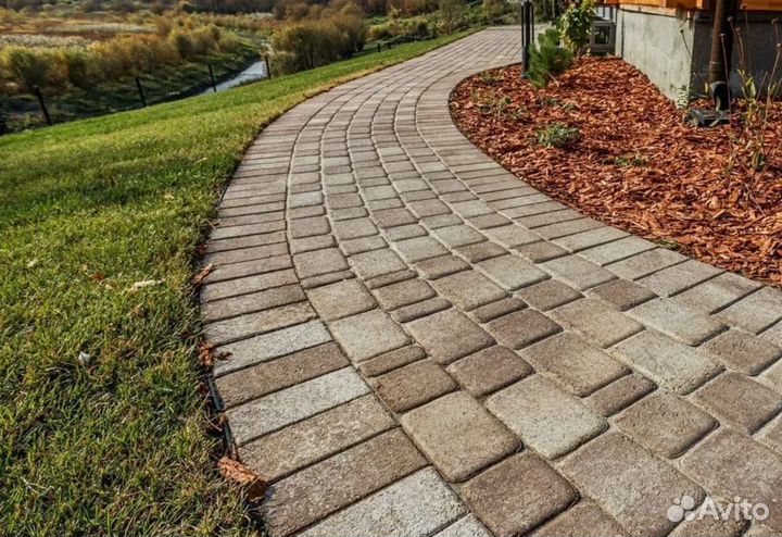 Тротуарная плитка. Брусчатка
