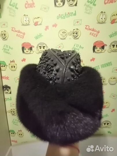Пилотка женская норковая