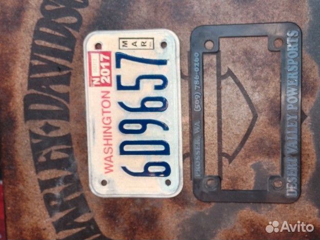 Номер мотоцикла