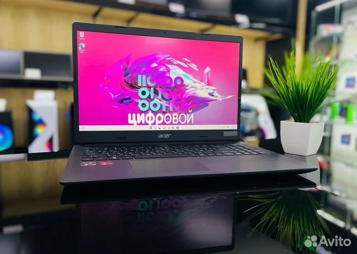 Мощный Ноутбук Acer Ryzen 3 3250U/DDR4-8/SSD-256