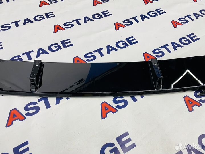 Сплиттер для BMW G30 рест M performance глянец