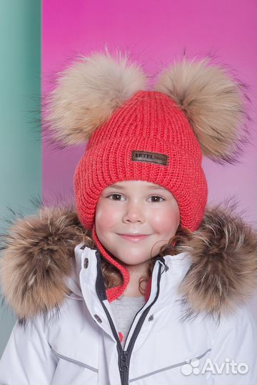 Шапка для девочки Шелл/ 01848-32