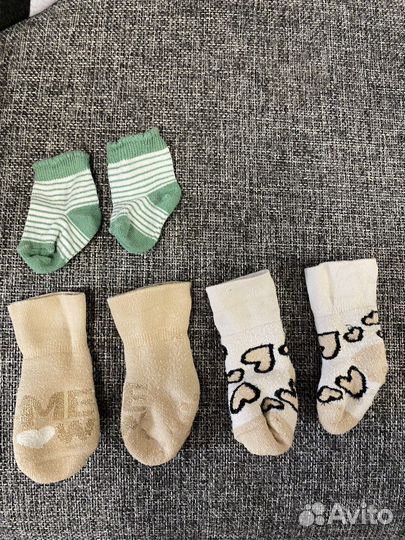 Носки детские для новорожденных