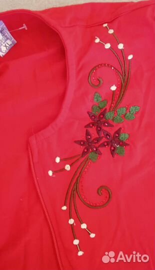 Халат-платье домашнее хб новый XL