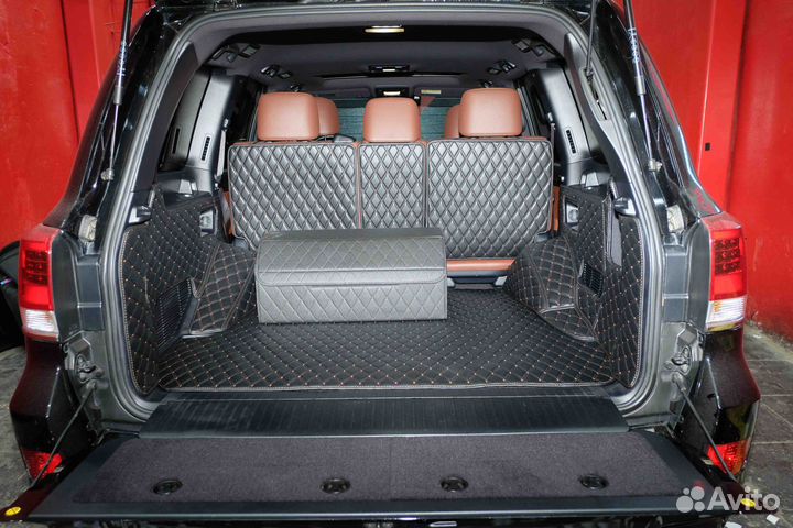 3Д коврики из экокожи Toyota Land Cruiser 200
